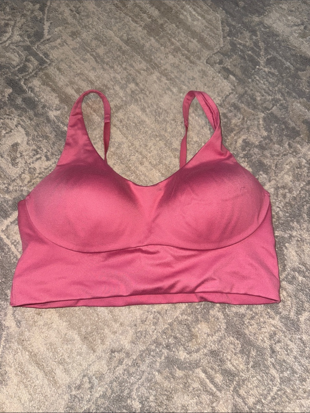 Victoria's Secret Rose Pink Padded Longline Bralette